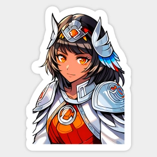 Anime Huatli Warrior Poet Planeswalker Sticker